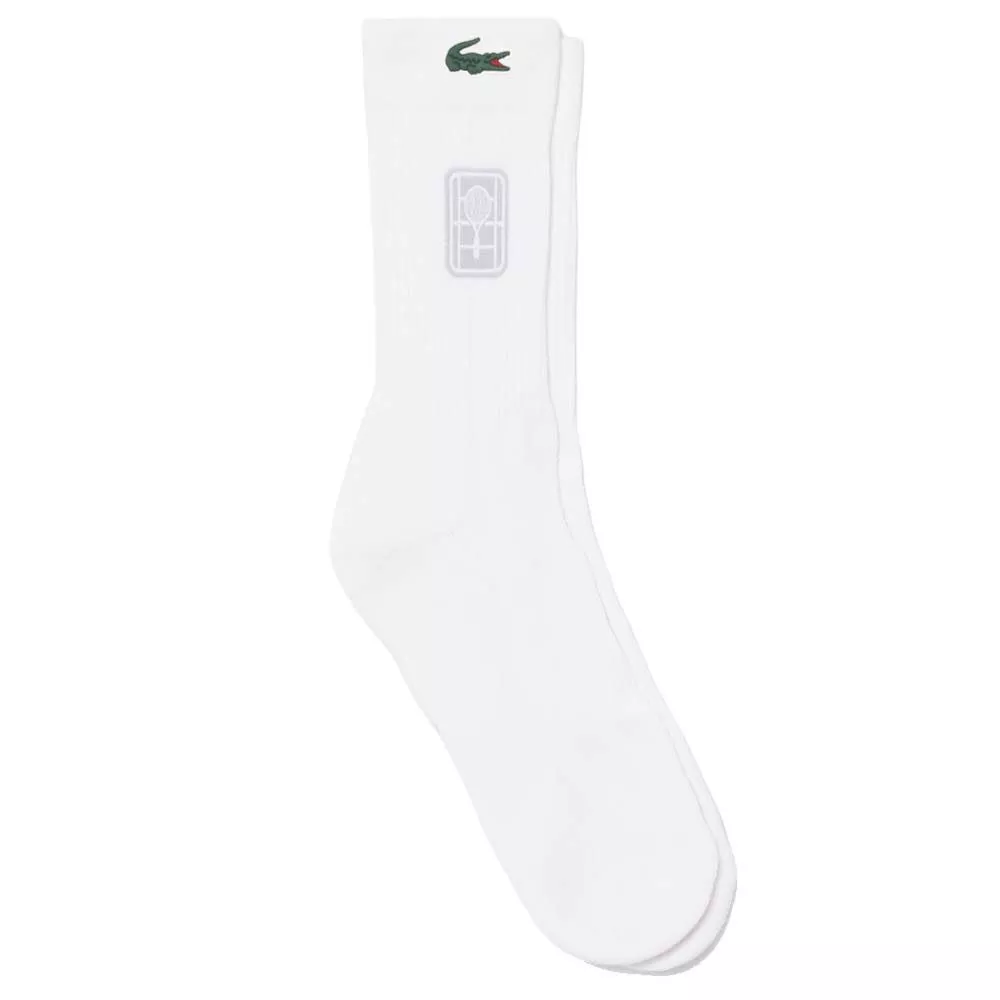 Calze Lacoste Tech Bianche