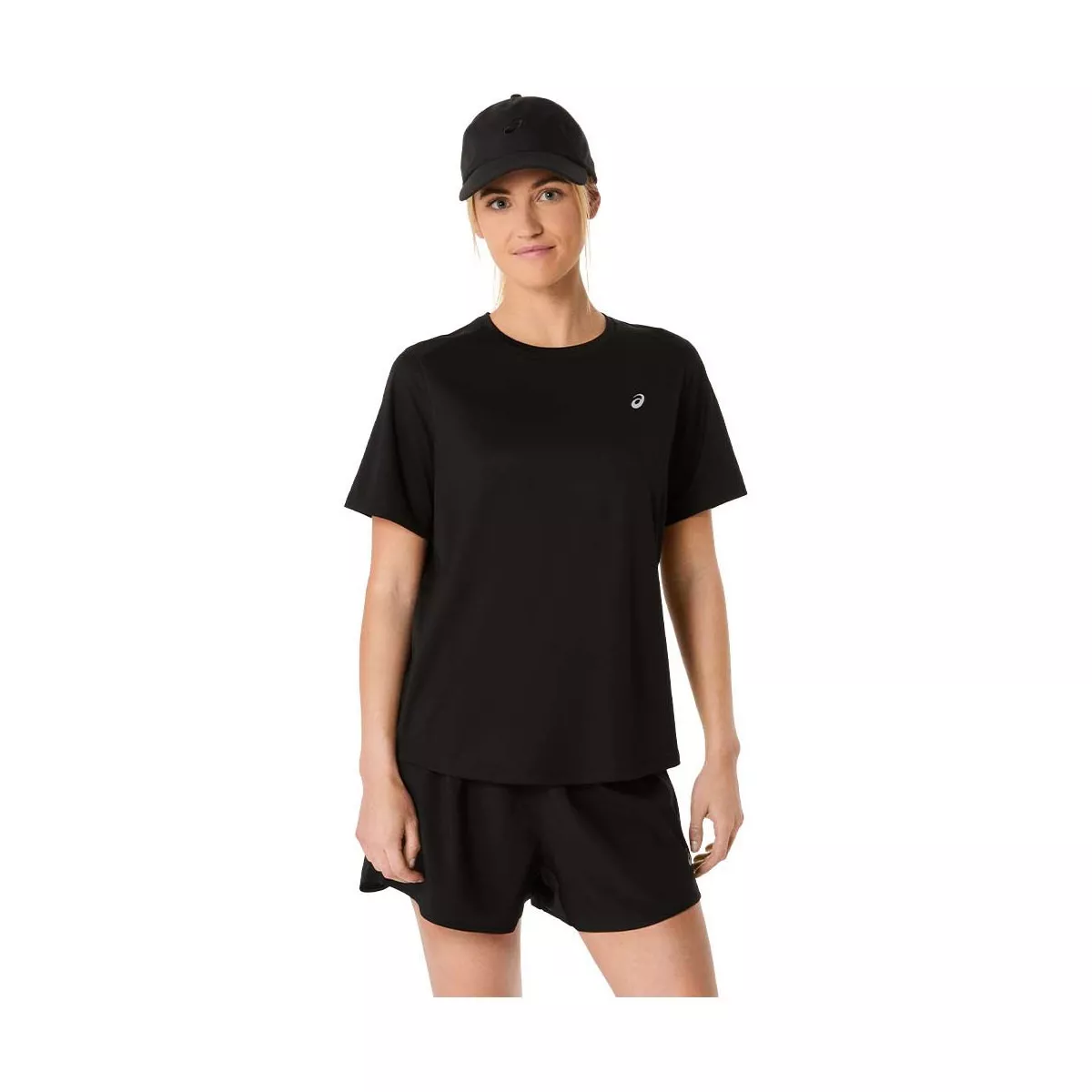 Maglietta Asics Core SS Donna Nera