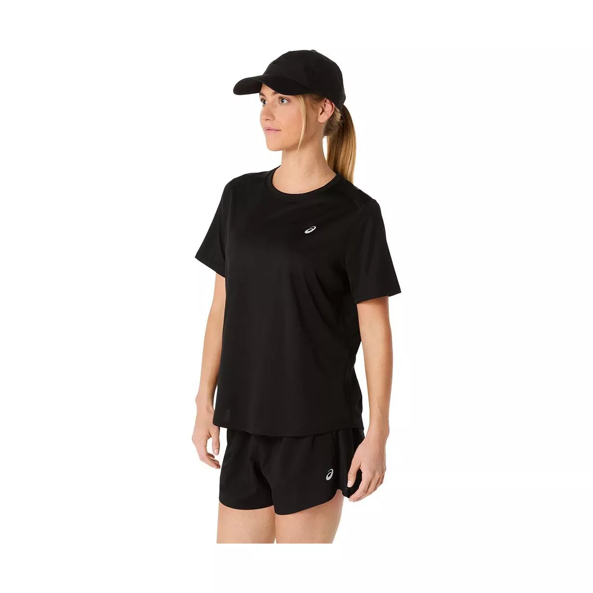 Maglietta Asics Core SS Donna Nera