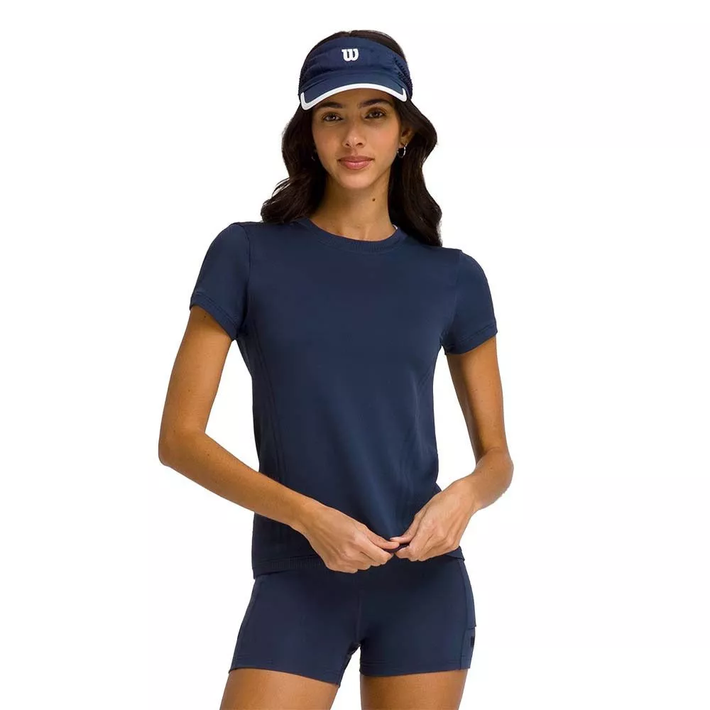 Maglietta Wilson Pro Seamless Donna Blu Navy
