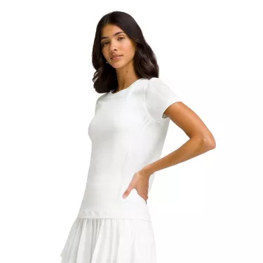 T-shirt Wilson Pro Seamless Donna Bianco