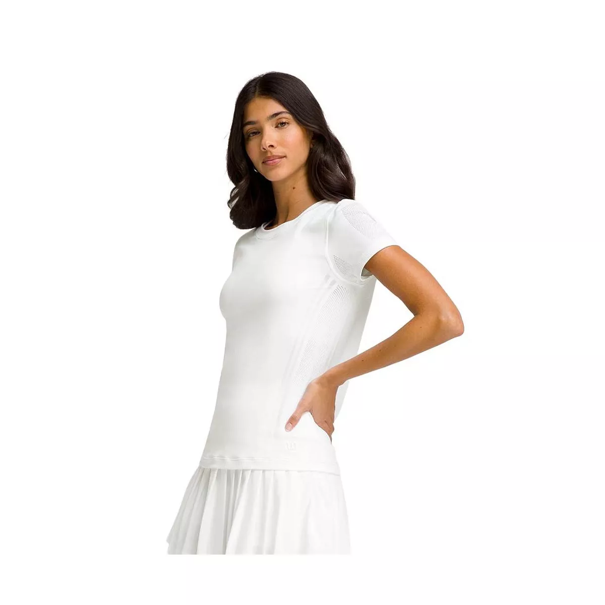 T-shirt Wilson Pro Seamless Donna Bianco