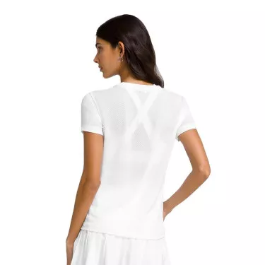 T-shirt Wilson Pro Seamless Donna Bianco