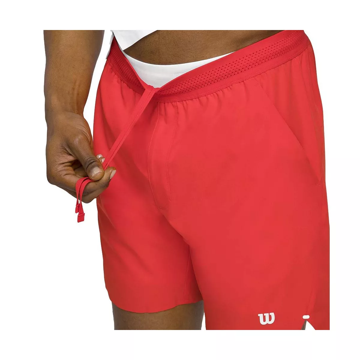 Short Wilson Tournament 18cm Uomo Rosso