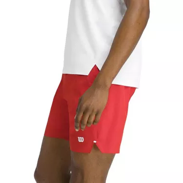 Short Wilson Tournament 18cm Uomo Rosso