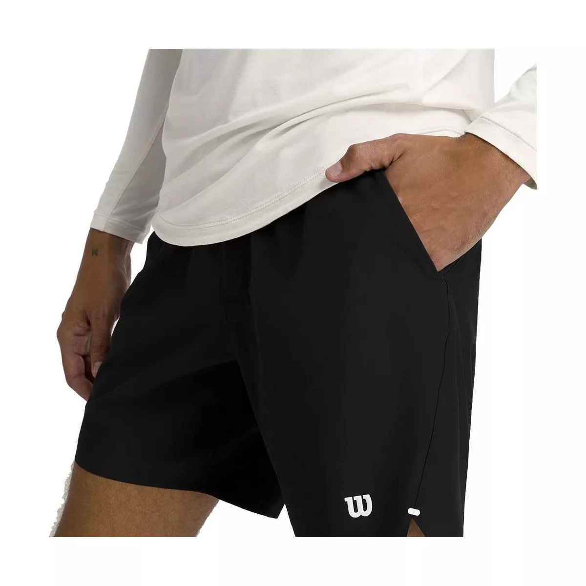 Short Wilson Tournament 18cm Uomo Nero