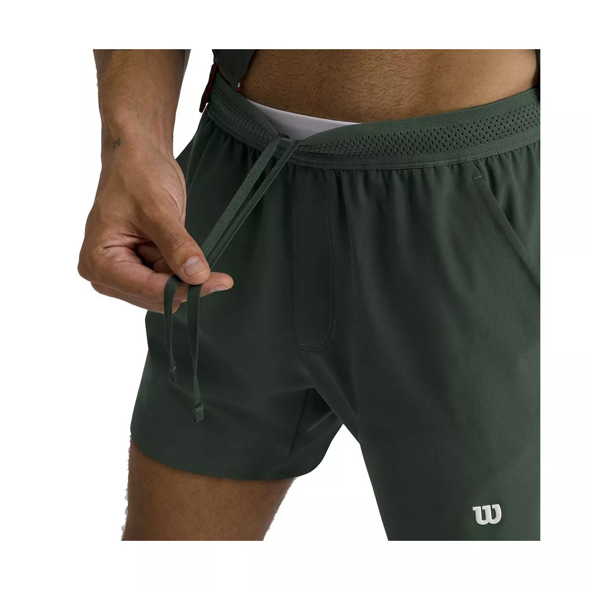 Pantaloncini Wilson Tournament 18cm Uomo Verde Sycamore