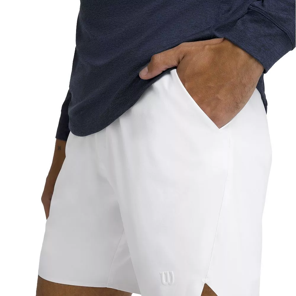 Short Wilson Tournament 18cm Uomo Bianco