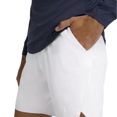 Short Wilson Tournament 18cm Uomo Bianco