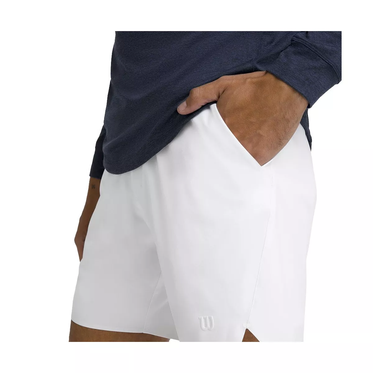 Short Wilson Tournament 18cm Uomo Bianco
