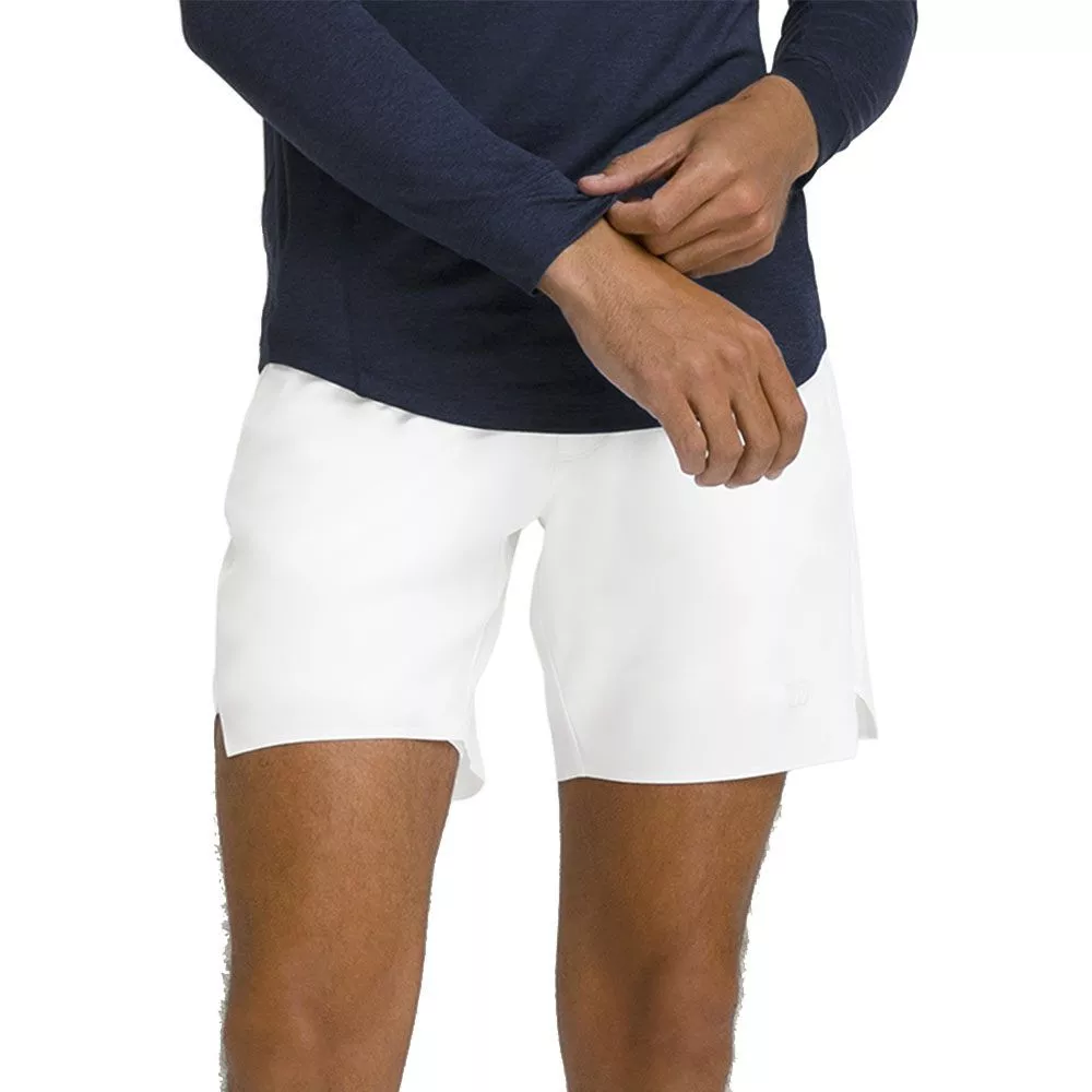 Short Wilson Tournament 18cm Uomo Bianco