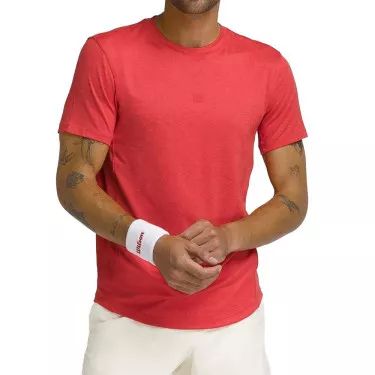 T-shirt Wilson Everyday Performance Uomo Infrared: Energia Pura in Campo!