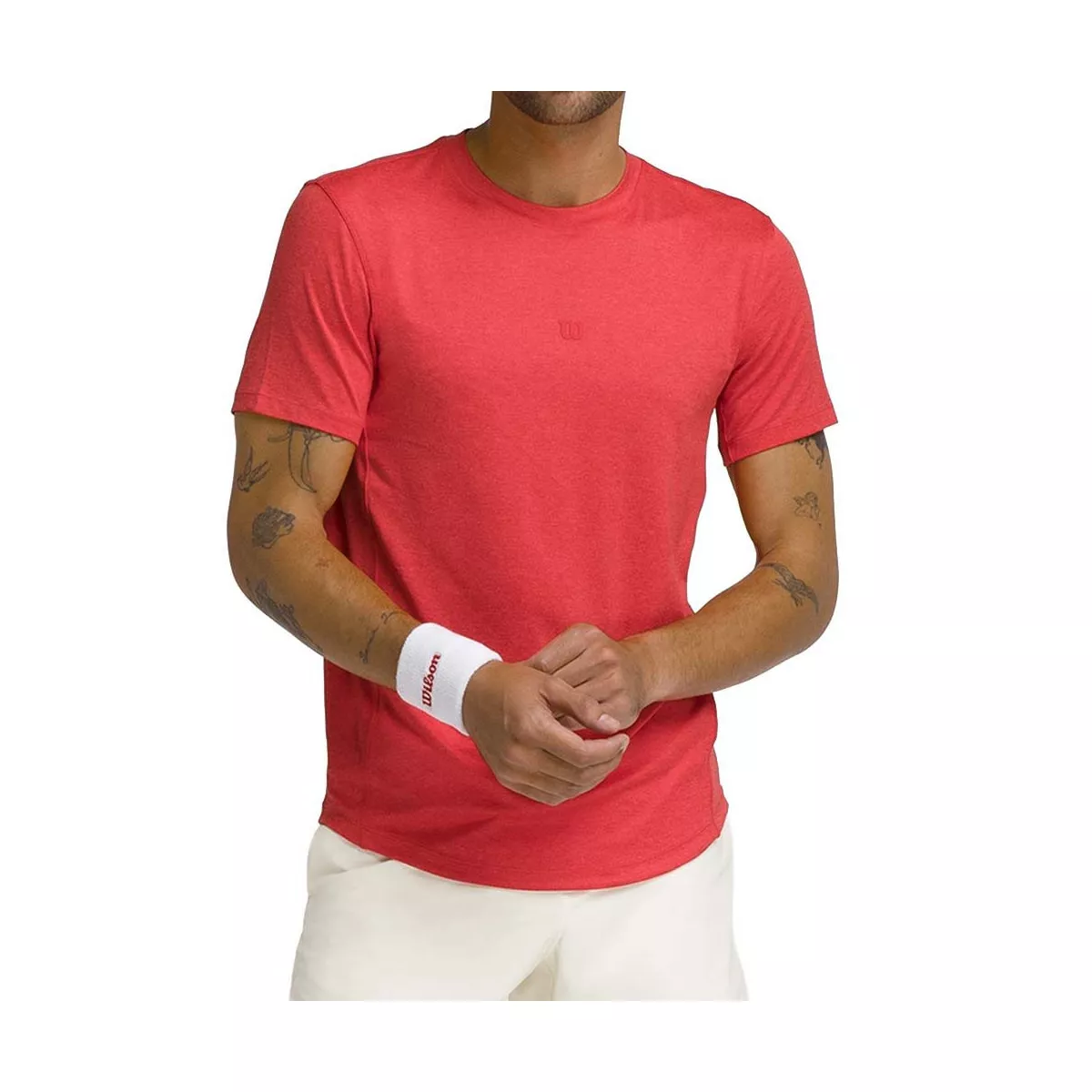 T-shirt Wilson Everyday Performance Uomo Infrared: Energia Pura in Campo!