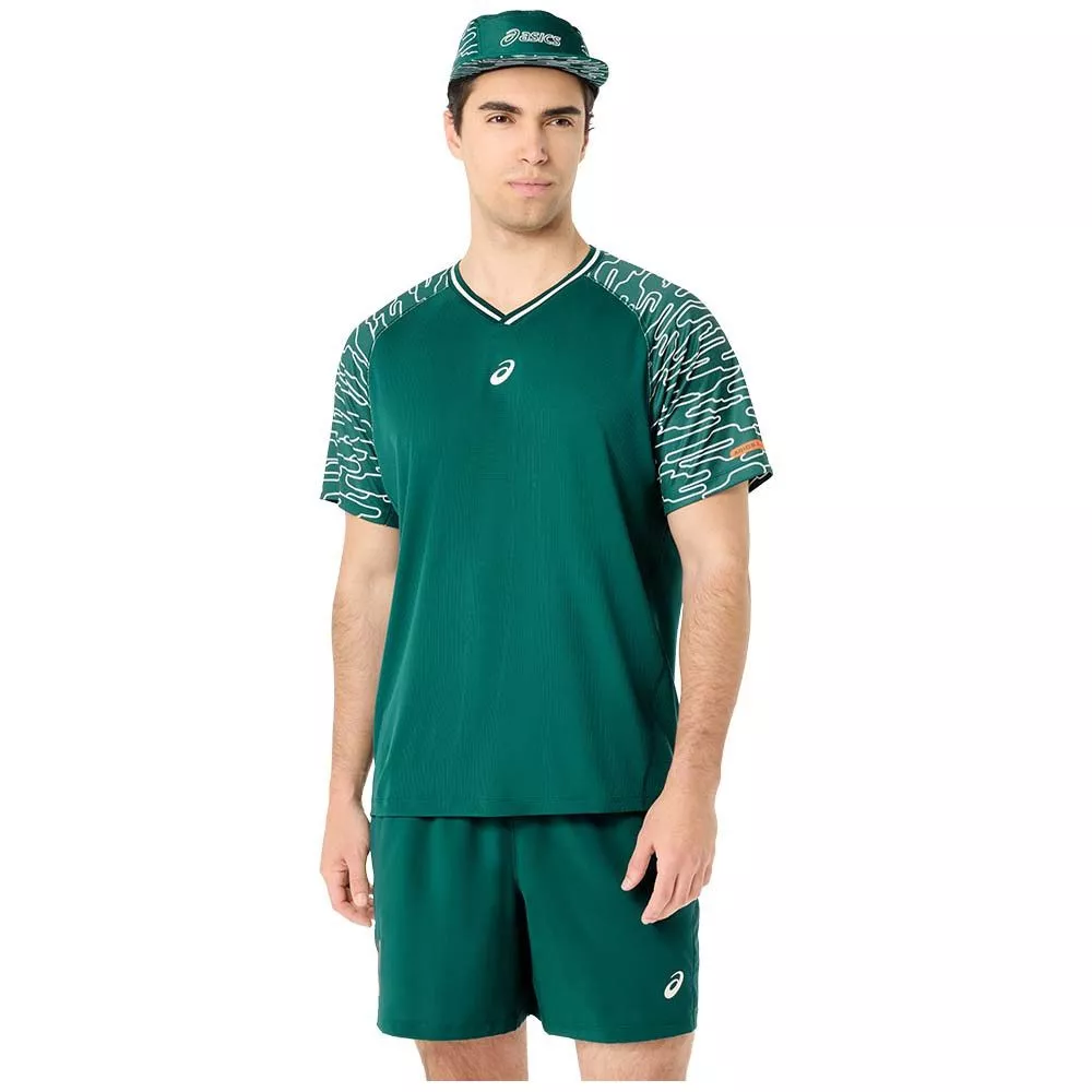 Maglietta Asics Padel Court SS Verde
