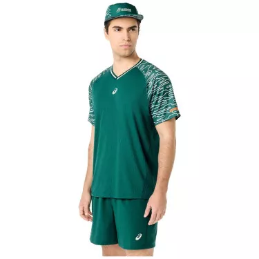 Maglietta Asics Padel Court SS Verde