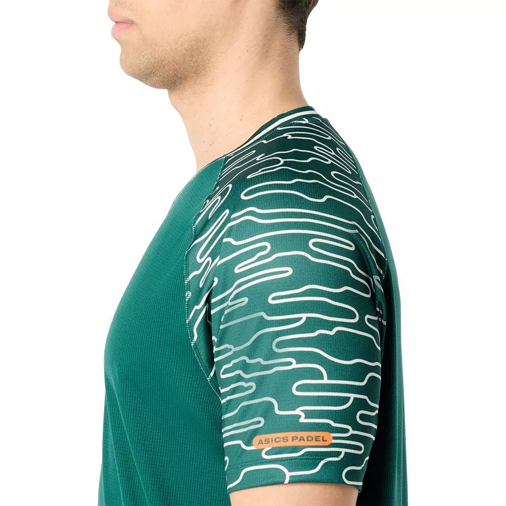 Maglietta Asics Padel Court SS Verde