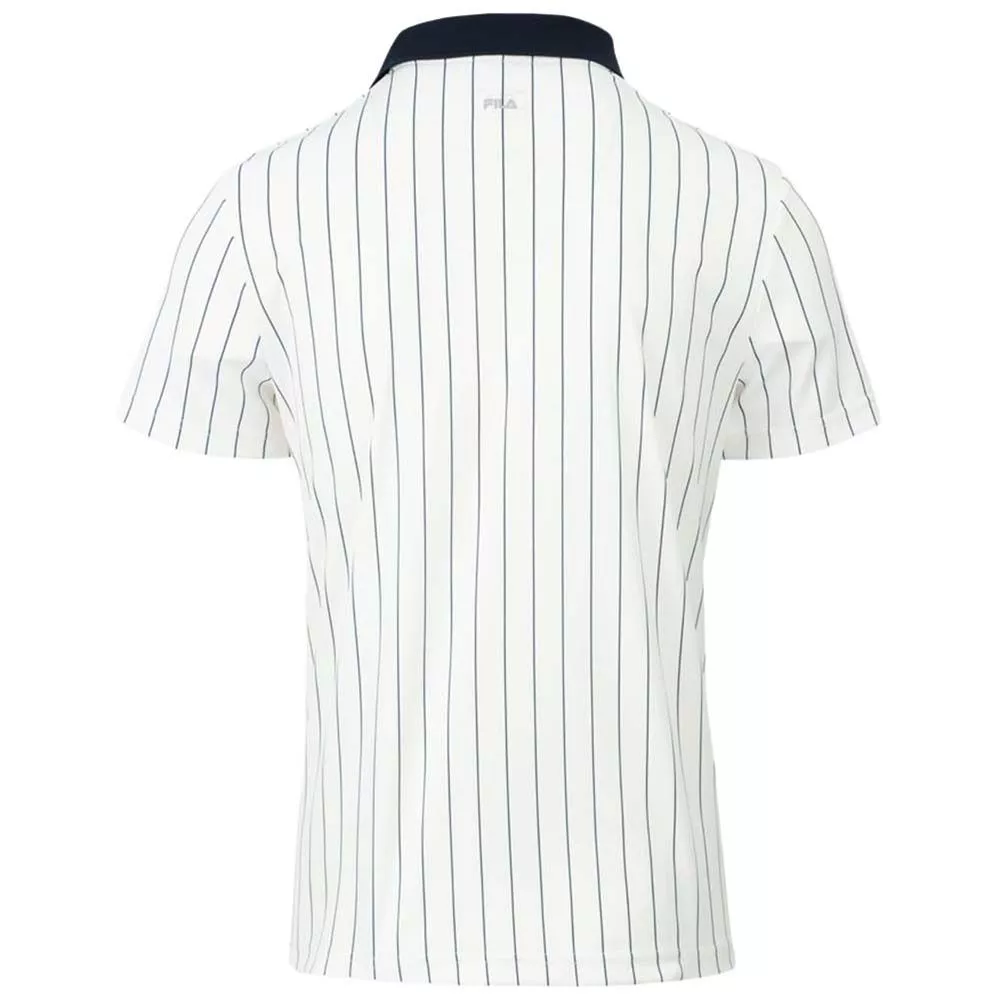 Polo Fila Stripes Bjorn Bianco