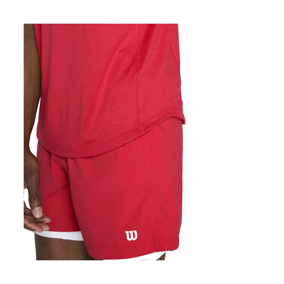 T-shirt Wilson Everyday Performance Uomo Rosso