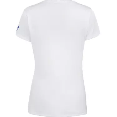 Maglietta Babolat Play Cap Ragazza Bianca
