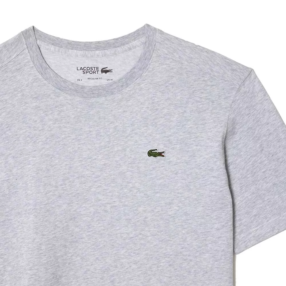T-Shirt Lacoste Sport Cotone Ultra Dry Grigio