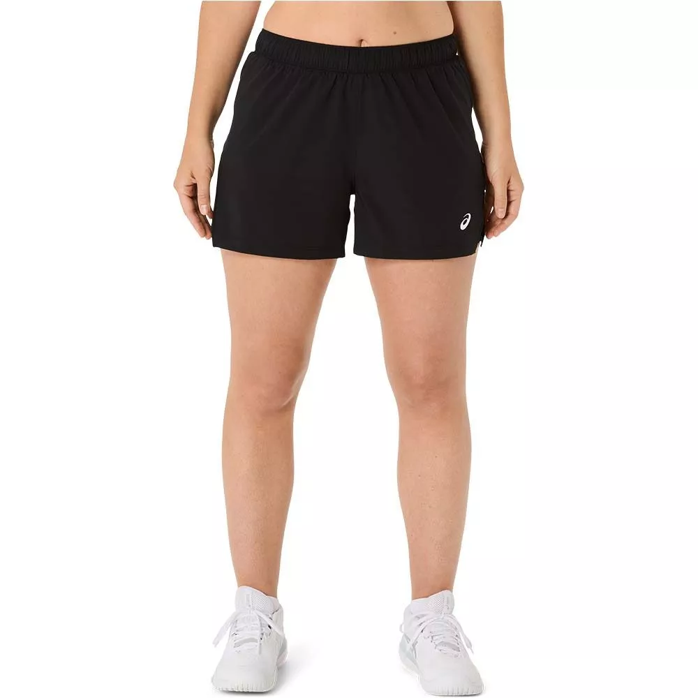Short Asics Court 2-in-1 Donna Nero