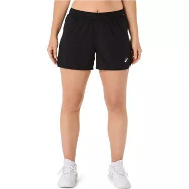 Short Asics Court 2-in-1 Donna Nero