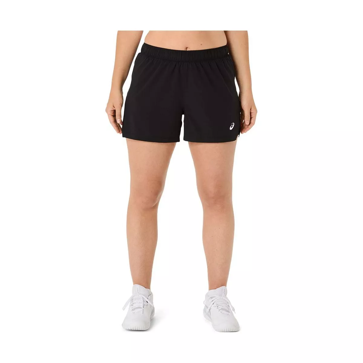 Short Asics Court 2-in-1 Donna Nero