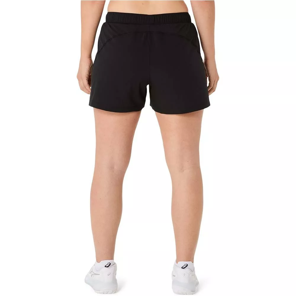 Short Asics Court 2-in-1 Donna Nero