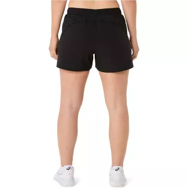 Short Asics Court 2-in-1 Donna Nero