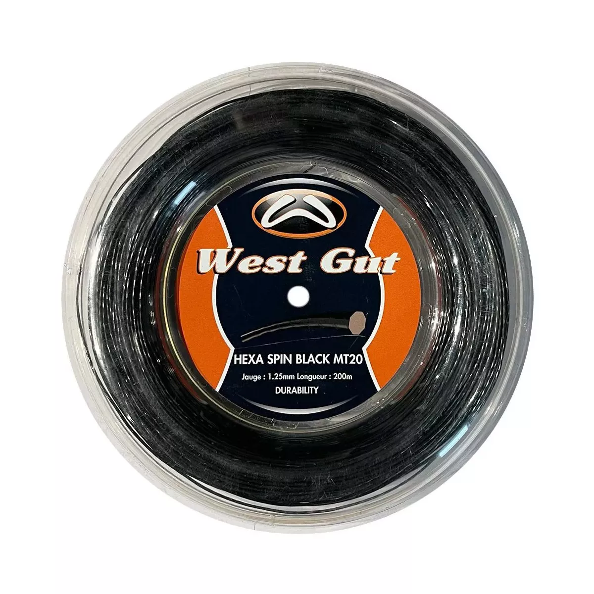 Bobina West Gut Hexa Spin Black MT20 200m - Seconda Scelta