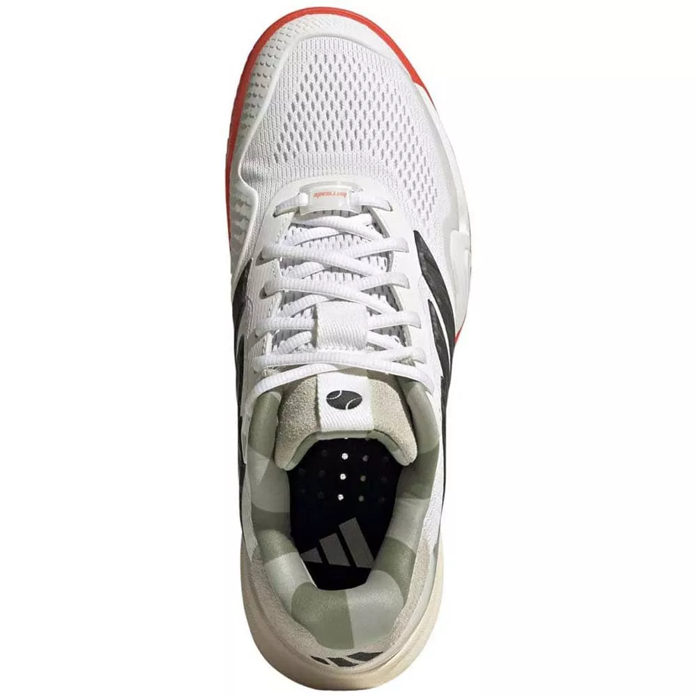 Scarpe Adidas Barricade 14 Bianco / Arancione