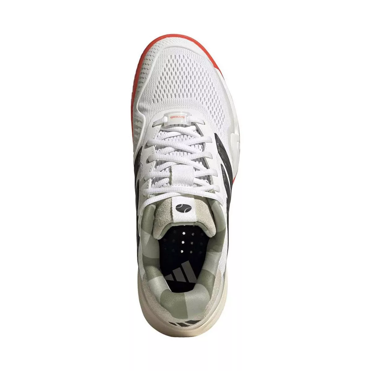 Scarpe Adidas Barricade 14 Bianco / Arancione