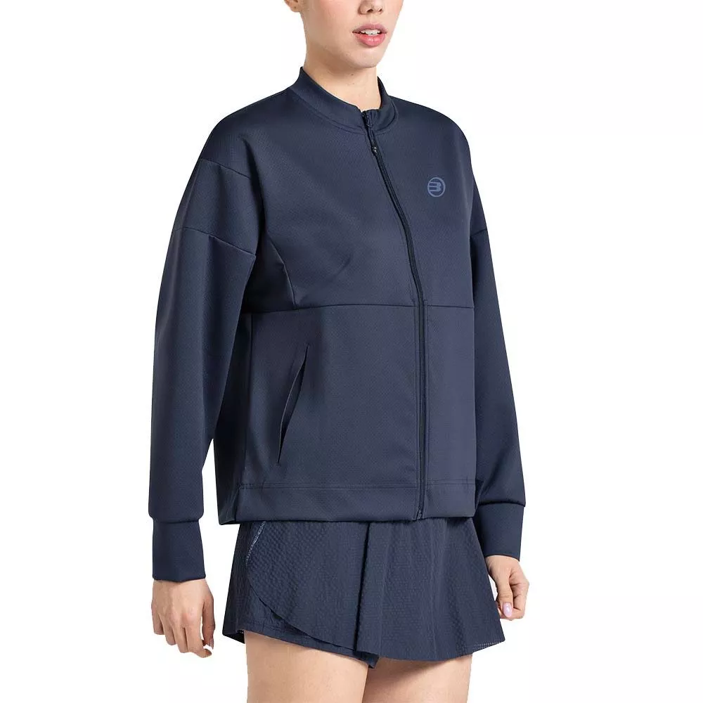 Felpa Bullpadel Pedina Donna Blu navy