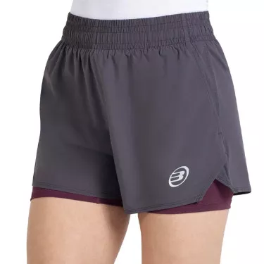 Short Bullpadel Orfeu Donna Grigio Scuro