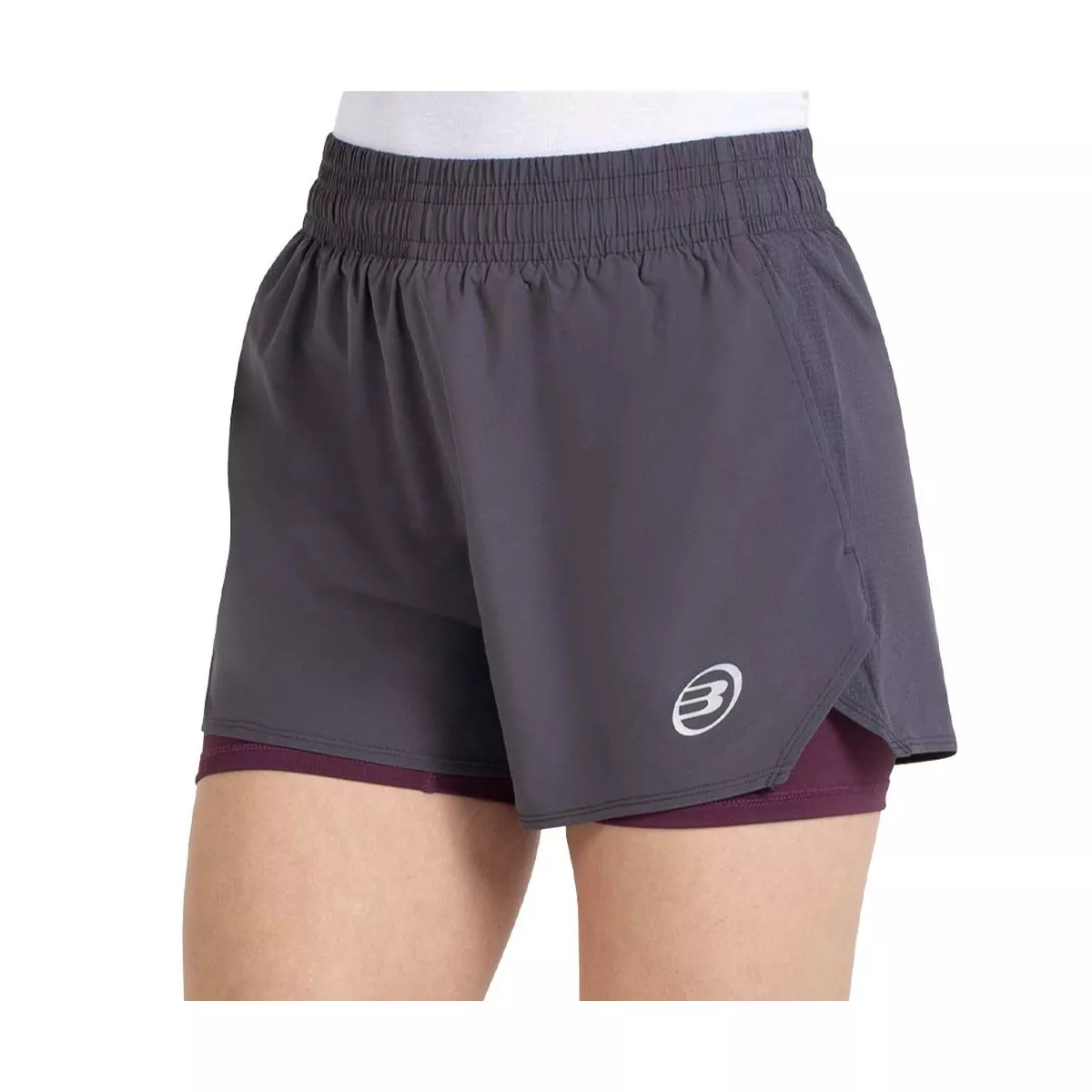 Short Bullpadel Orfeu Donna Grigio Scuro
