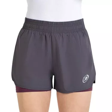 Short Bullpadel Orfeu Donna Grigio Scuro