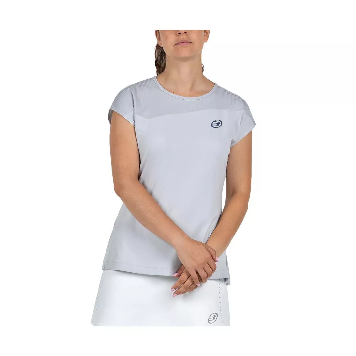 Maglietta Bullpadel Pailea Donna Grigia