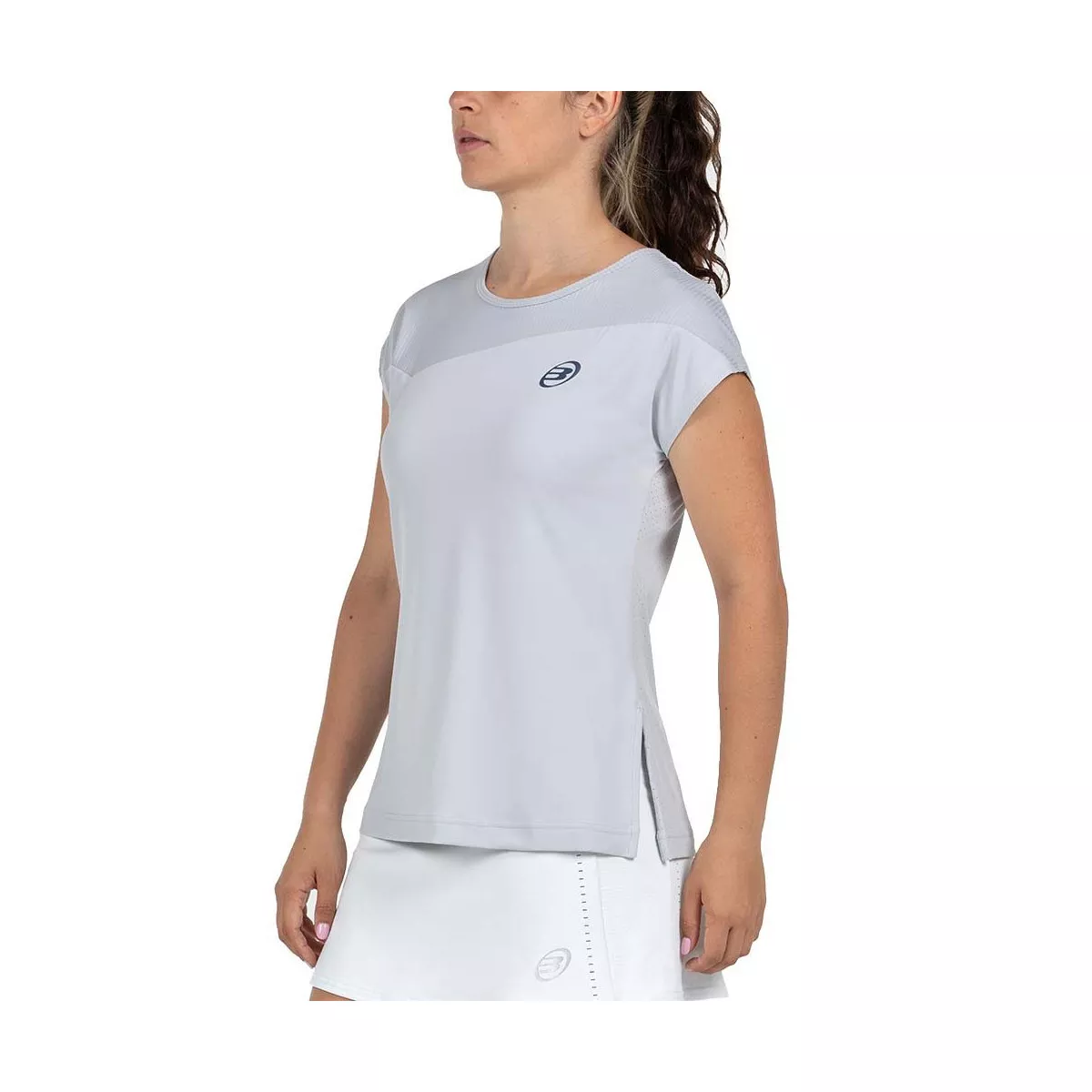 Maglietta Bullpadel Pailea Donna Grigia