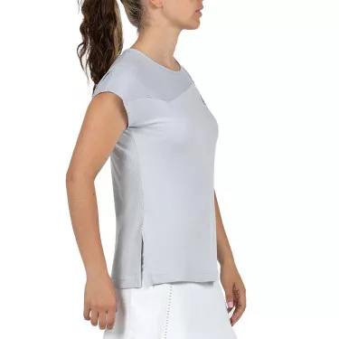 Maglietta Bullpadel Pailea Donna Grigia