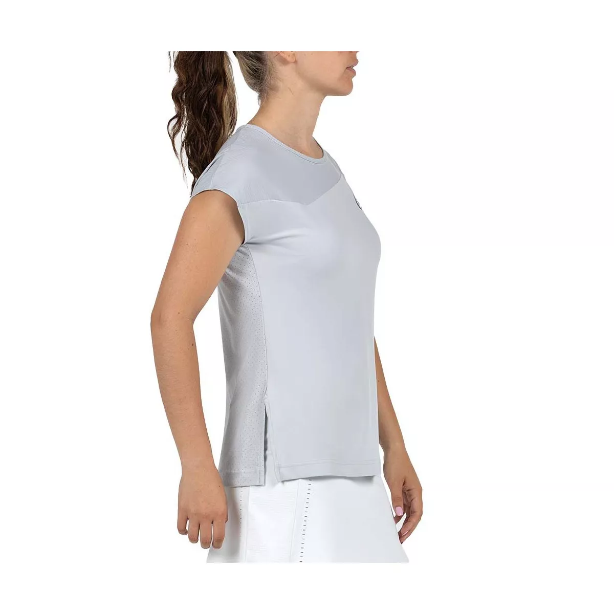 Maglietta Bullpadel Pailea Donna Grigia