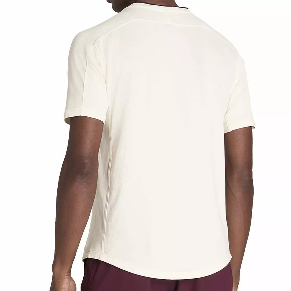 T-shirt Wilson Serve Out Uomo Bianco sporco