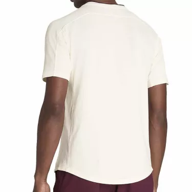 T-shirt Wilson Serve Out Uomo Bianco sporco