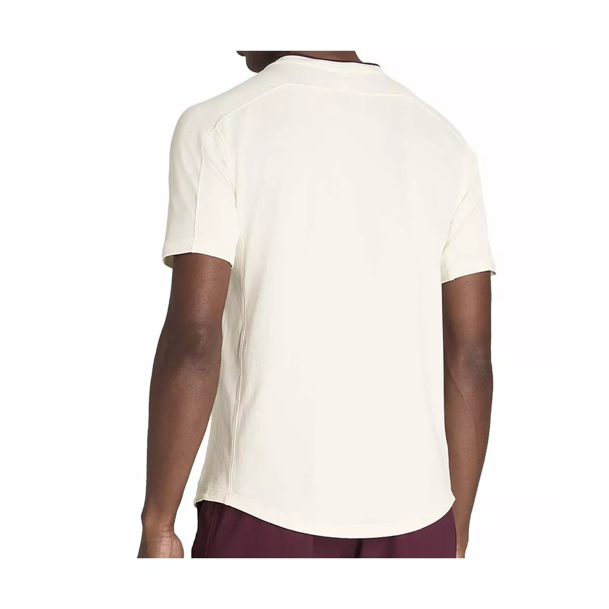 T-shirt Wilson Serve Out Uomo Bianco sporco