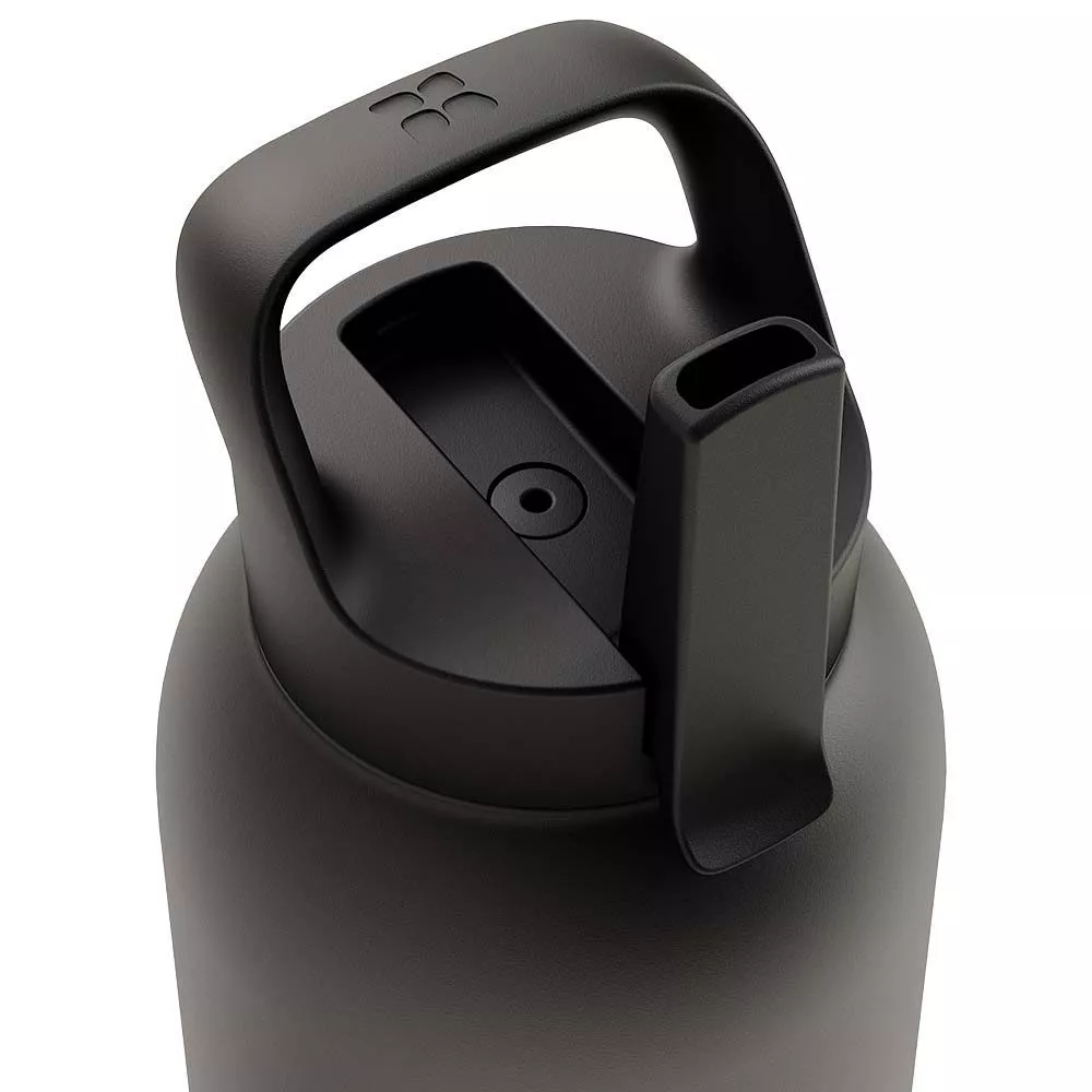 Coperchio con Cannuccia Waterdrop Nero