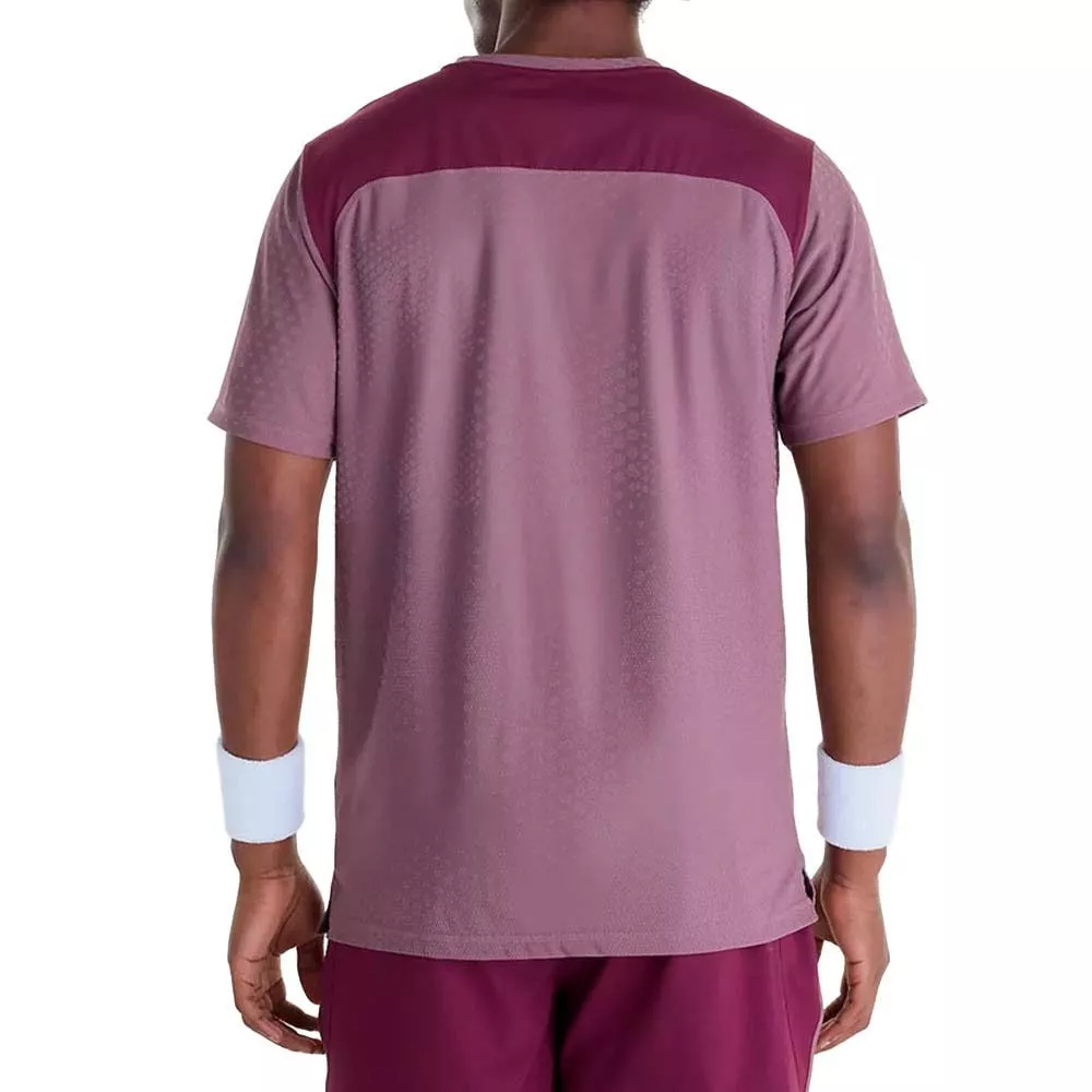 T-Shirt New Balance Tournament NYC Rosa / Bordeaux