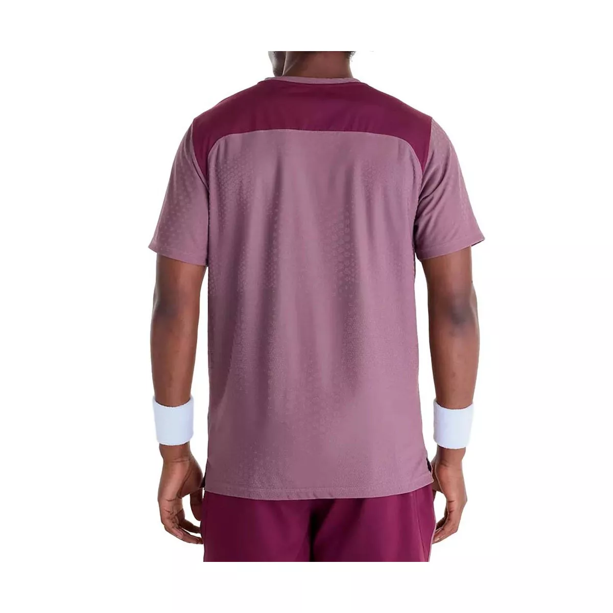 T-Shirt New Balance Tournament NYC Rosa / Bordeaux