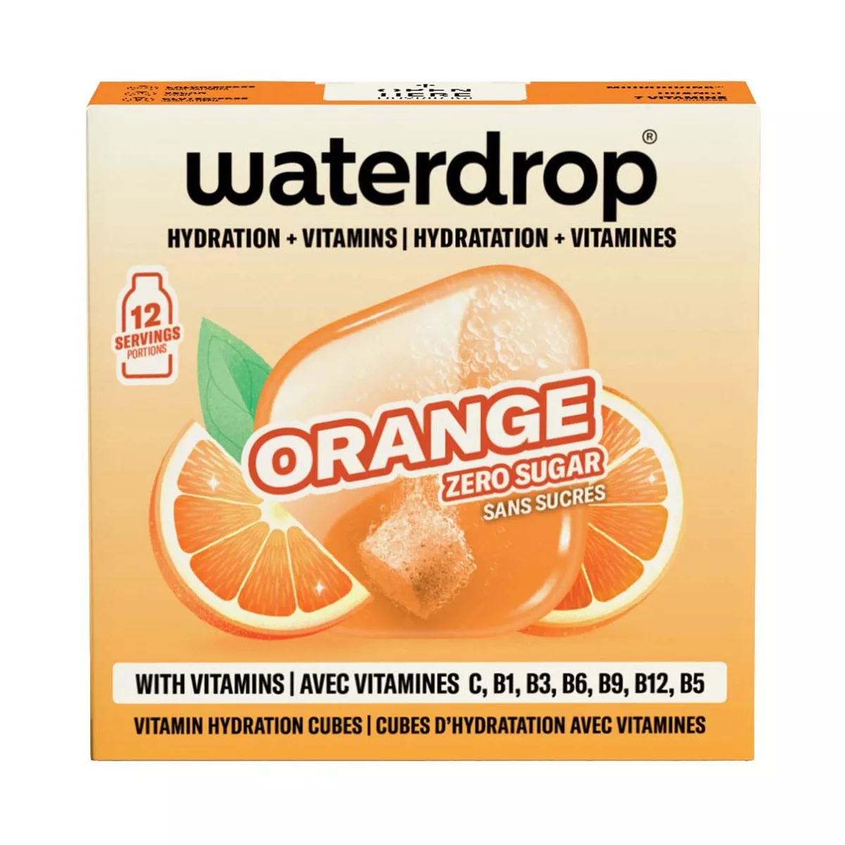 Microdrink Waterdrop Arancia x12