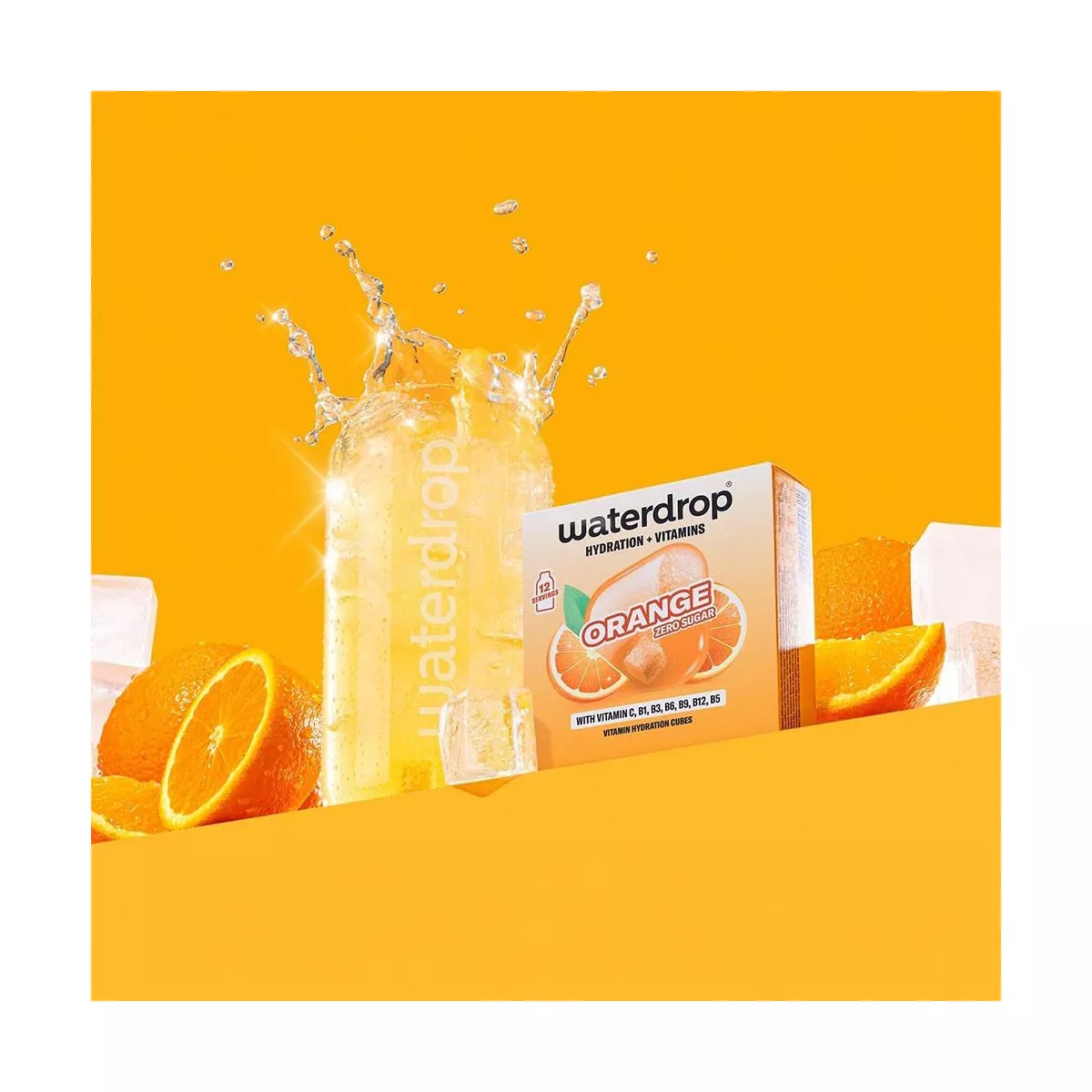 Microdrink Waterdrop Arancia x12