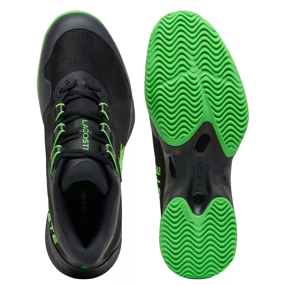 Scarpe Lacoste AG-LT Ultra Clay Court Nero / Verde