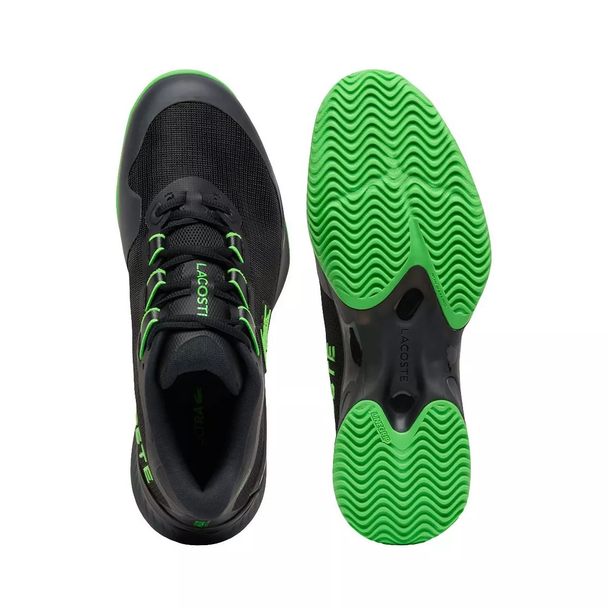 Scarpe Lacoste AG-LT Ultra Clay Court Nero / Verde